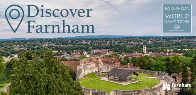 Banner for Discover Farnham App