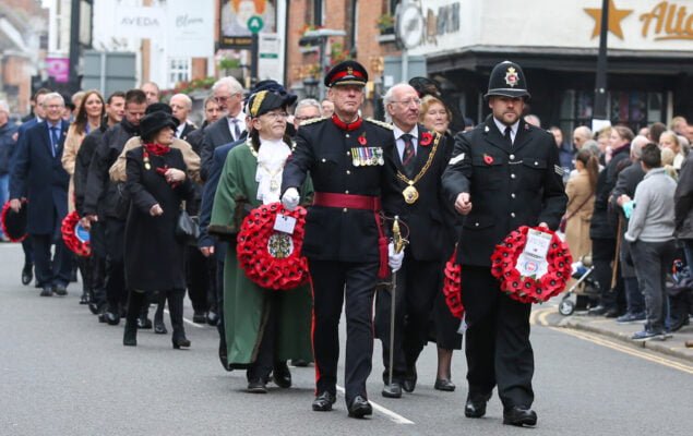 Remembrance Sunday parade