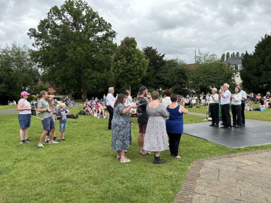 Morris Workshop at Farnham Folk Day 2024